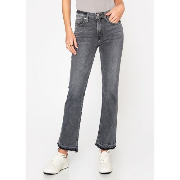 NoEnd Size 25 Gray Philly Farrah Kick Flare Denim Jeans - Picture 11 of 11